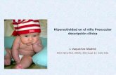 Hiperactividad en el niño Prescolar