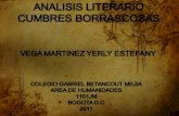 Analisis literario Cumbres Borrascosas