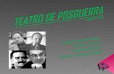 Teatro De Posguerra