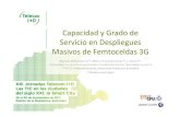 CAPACIDAD Y GRADO DE SERVICIO EN DESPLIEGUES MASIVOS DE FEMTOCELDAS 3G