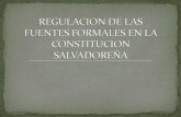 Regulacion de las fuentes formales en la constitucion