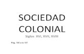 Sociedad en la colonias española