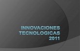 Innovaciones tecnologicas slideshare