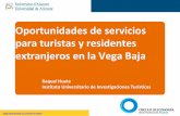 Oportunidades de servicio para turistas y residentes extranjeros en la Vega Baja, Alicante