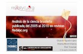 Redalyc - 3BBC Encontro Brasileiro de Bibliometria eCientometria