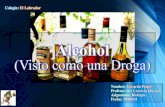 El alcohol y consumos y enfermedades