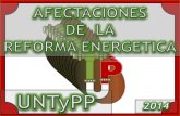 Afectacion de la reforma energetica UNTyPP