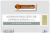 Administración de operaciones Interglobal