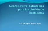 George Polya ReslucióN De Problemas