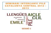 Seminari PILE CCE 2012-13 sessió 3