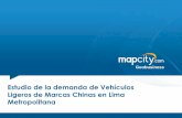 Estudio de la demanda de Vehículos Ligeros de Marcas Chinas en Lima Metropolitana Geobusiness