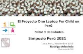 Nuevas Tecnologías para la Educación; la Experiencia Peruana