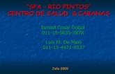 Presentacion Spa Rio Pintos Spa & Cabañas