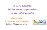 RRPP, RSC y Nuevas Tecnologias