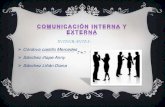 Comunicación interna y externa en la empresa