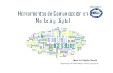 Presentación Seminario Herramientas de Comunicación en Marketing Digital