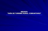 REVISTA DE TURISMO RURAL COMUNITARIO PARA EL ESTADO DE MICHOACÁN