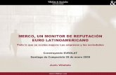 Merco: un monitor de reputación Eurolatinoamericano