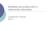 Modelos de producción y relaciones laborales