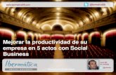 Webinar productividad Social Business en 5 actos 13092012