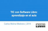 TIC con Software Libre: Aprendizaje en el aula