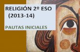 Presentación Religión Católica 2º ESO (curso 2013-14)