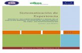 Sistematizacion proyecto Tolupan Yoro, OIKOS e ICADE
