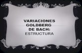 Variaciones Goldberg de Bach: Estructura