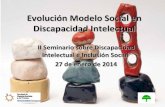 Evaluación modelo social discapacidad intelectual