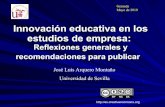 Innovación educativa Granada 2010