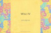 consignas Wisc-IV