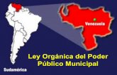 Ley OrgáNica Del Poder PúBlico Municipal