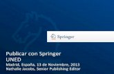 Publicar con Springer