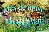 Mayo,  mes de María