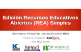 Edicion de REA Simples - Sesion 5 Proyecto coKREA