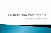 La reforma protestante (2)