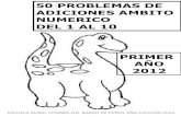 50 problemas de adicion ambito numerico hasta el 10