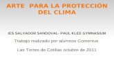 Trabajos de arte para la protección del clima  Las Torres de Cotillas 2011