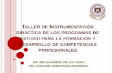 Taller instrumentación didáctica por competencias profesionales