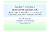 Gestión clínica e Integración Asistencial