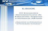 E-Book XV Encuentor iberoamericado de educación superior a distancia AIESAD