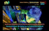 Declaraciones de salud en la infancia en latinoamerica