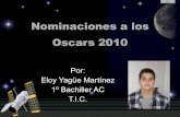 Nominaciones Oscars 10 2