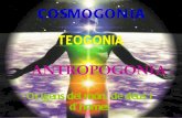cosmogonia teogonia antropogonia