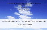 Buenas prácticas en la Mediana Empresa - Caso: Industrias Nigua