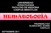 Exploración hematología