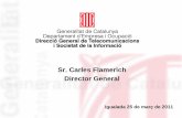 Presentació Direcció General de Telecomunicacions