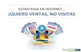 Conferencia de Alberto Alcocer: "Estrategia en Internet: ¡Quiero ventas no visitas!