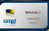 UDM 2010, Modulo I, Clase N°2, 15.05.2010
