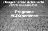 Programa Blogtrip #GRXperience